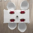 thumbnail image 3 of Ambesonne Saying Place Mats Set of 4, Love Words Cat Kitten, Standard Size, Red Grey White, 3 of 4