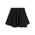 thumbnail image 4 of DPOIS Kids Girls Ballet Dance Chiffon Wrap Skirt Athletic Dance Skort Black 3-4, 4 of 5