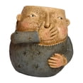 thumbnail image 4 of Maceta con forma de cabeza divertida, centro de mesa, figura con forma de nariz Chico, 4 of 8