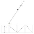 thumbnail image 3 of 1PC Retractable Clothesline Pole Closet Hook Pole Adjustable Closet Pole Hook, 3 of 6