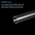 thumbnail image 4 of Acrylic Pipe Clear Rigid Round Tube 3pcs 42mm ID 45mm OD 6" for Lamps and Lanterns, Water Cooling System, 4 of 6