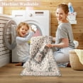 thumbnail image 4 of Wondo 2x3 Feet Indoor/Outdoor Door Mat - Machine Washable Non-Slip Low Pile Rug, Vintage Beige Entrance Carpet for Entryway Porch Bathroom Kitchen Bedroom Laundry, 4 of 8