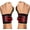 Red, variant on 18" Wrist Wraps for Weight Lifting with Thumb Loop – Wrist Wraps for Powerlifting Competition Support