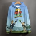 thumbnail image 4 of Wild Kratts Hoodie 3D Print Pullover Hooded Long Sleeve Sweatshirts Tops Blouse with Pocket for Mens Womens, 4 of 7