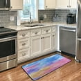 thumbnail image 5 of 39x20 Inch Non-Slip Floor Mat Hallway Runner Rug Entrance Floor Mat Runner for Kitchen and Living Room Tie-dye Clouds Pattern, 5 of 8