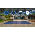 thumbnail image 2 of WaterWarden Inground Pool Safety Cover, Fits 18’ x 40’, Blue Mesh – Easy Installation, Triple Stitched for Max Strength, Includes All Needed Hardware, SCMB1840, 2 of 5