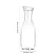 thumbnail image 3 of Hogar y cocina, jarra de agua de plástico con tapa abatible, recipientes para jugos, jarra de plástico transparente para agua, té helado, jugos, bebidas frías y bebidas de bar. Jarra de agua de plásti, 3 of 6