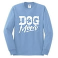 thumbnail image 2 of Wild Bobby Dog Mom Dog Lover Men Long Sleeve Shirt Light Blue Small, 2 of 5