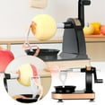 thumbnail image 3 of Upgraded Apple Peeler and Corer,2026 New Multi-Functional Apple,Pear,Potato Cutter & Slice,Hand-Cranked Peeler with Stainless Steel Blades and Suction Base,Kitchen Gadget Includes 2 Replacement Heads, 3 of 7