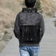 thumbnail image 1 of Mochila para ordenador portátil, bolso de piel sintética, mochila para hombre para el trabajo, viaje diario, compras, 1 of 8