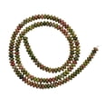 thumbnail image 2 of simhoa Gemstone Smooth Rondelle Saucer Spacer Bead Strand Gemstone, 2 of 8