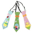 thumbnail image 2 of KAKOWELY 3 pajaritas preatadas para hombres y niños con diseño de conejito y huevo con purpurina para decoraciones de fiesta de Pascua y accesorios para corbatas navideñas en colores surtidos, 2 of 4