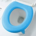 thumbnail image 1 of Harpily 1PCS Coussin de Siège de Toilette Réutilisable avec Poignée Imperméable Autocollant, 1 of 4