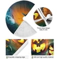 thumbnail image 2 of FMSHPON Halloween Pumpkin Xmas Christmas Tree Skirt Stand Mat for Holiday Party Decoration Indoor Outdoor 48 inches, 2 of 6