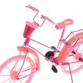 thumbnail image 4 of 2x Mini 1/10th Ciclismo Bicicleta de Juguete con Cesta Delantera Headstock Bicicleta Vehículo Inicio Zulema Juguete de bicicleta de bicicleta fundido a troquel, 4 of 8