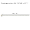 thumbnail image 2 of 20" K Type Ceramic Kiln Furnace Probe Thermocouple Sensor for Muffle Furnace Oven, -50 to 1100°C 2x500mm, 2 of 5