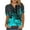 Womens tops plus size-Blue, variant on Spring Tops for Women Womens Tops Plus Size under $5 Fashion Women Round Neck Short Sleeve Print Button Pocket Casual Tops S-2XL