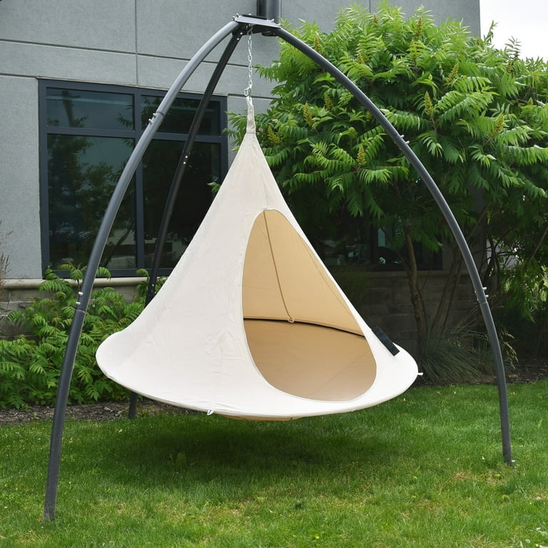 Vivere All Weather Polyester and Cotton Double Hammock Cacoon