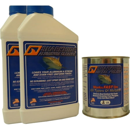 Sharkhide Aluminum Pontoon Boat Cleaner and Polish