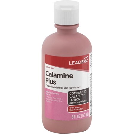 Leader Calamine Plus, 6 Oz, 6 Pack