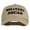 Khaki, variant on Military Squad Embroidered Low Profile Washed Cap - Red OSFM