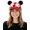 red, variant on Kids Cartoon Mouse Ears Baseball Cap Adjustable Cotton Sun Hat Parent-Child Matching Hats for Boys Girls Adult