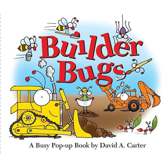 David Carter's Bugs Builder Bugs: A Busy Pop-Up Book, (Hardcover)