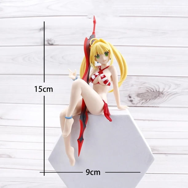 20 cm nueva figura de anime Hatsune Miku cosplay Cenicienta linda chica falda azul pelo largo verde PVC acción modelo niña cumpleaños