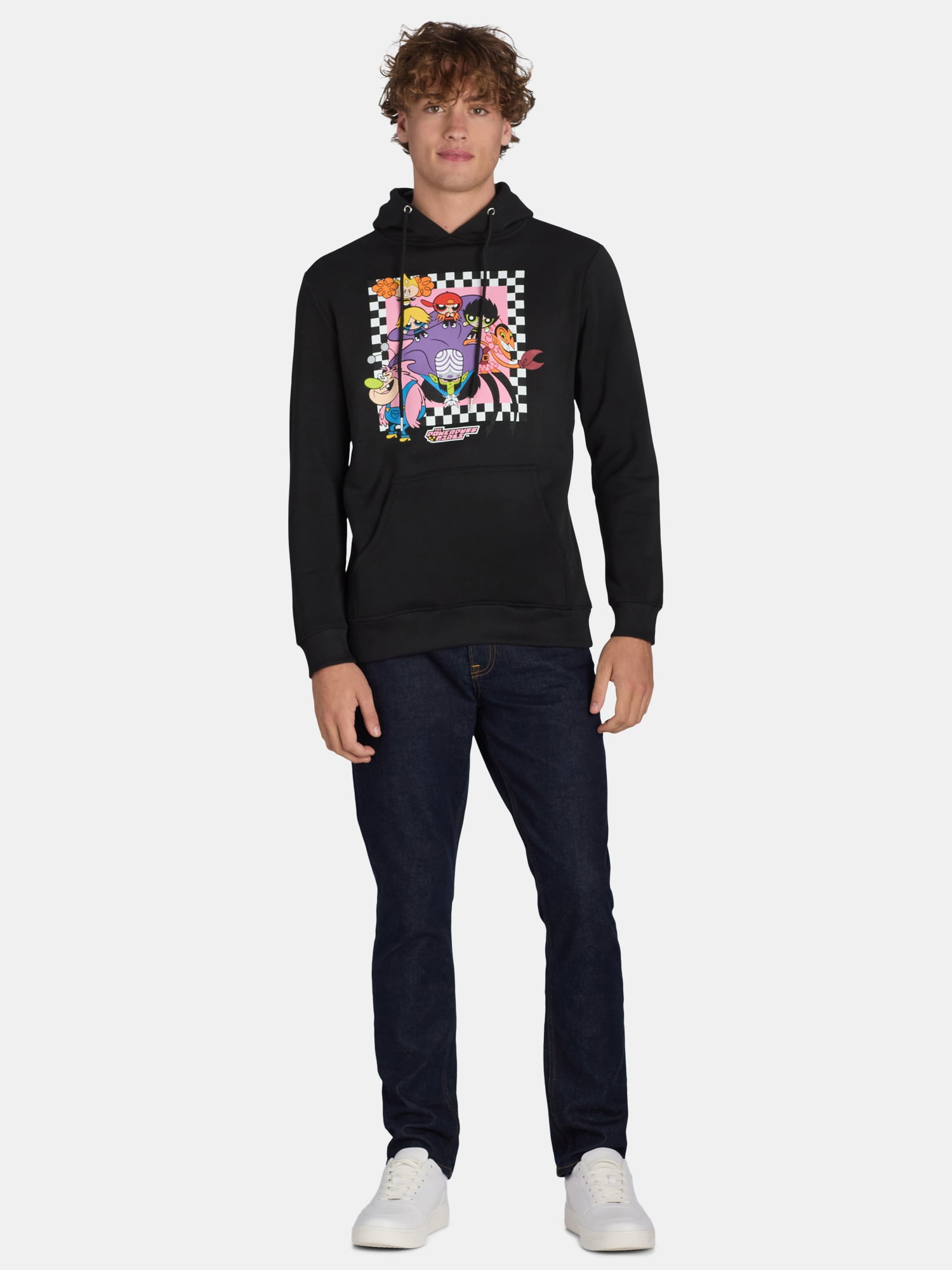 Powerpuff Girls Men's and Big Men’s Graphic Hoodie, Sizes S-3XL