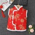 thumbnail image 2 of Vedolay Toddler Kids Winter Jackets Winter 2023 Baby Girls Thicken Keep Warm Hooded Coat Red,120, 2 of 3