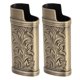 thumbnail image 1 of Estuche para Encendedor Retro Cubierta de aleación de Zinc con Grabado Floral 3D ANGGREK Otros, 1 of 8