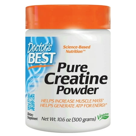 Doctor's Best - Creatine Powder Featuring Creapure - 10.6