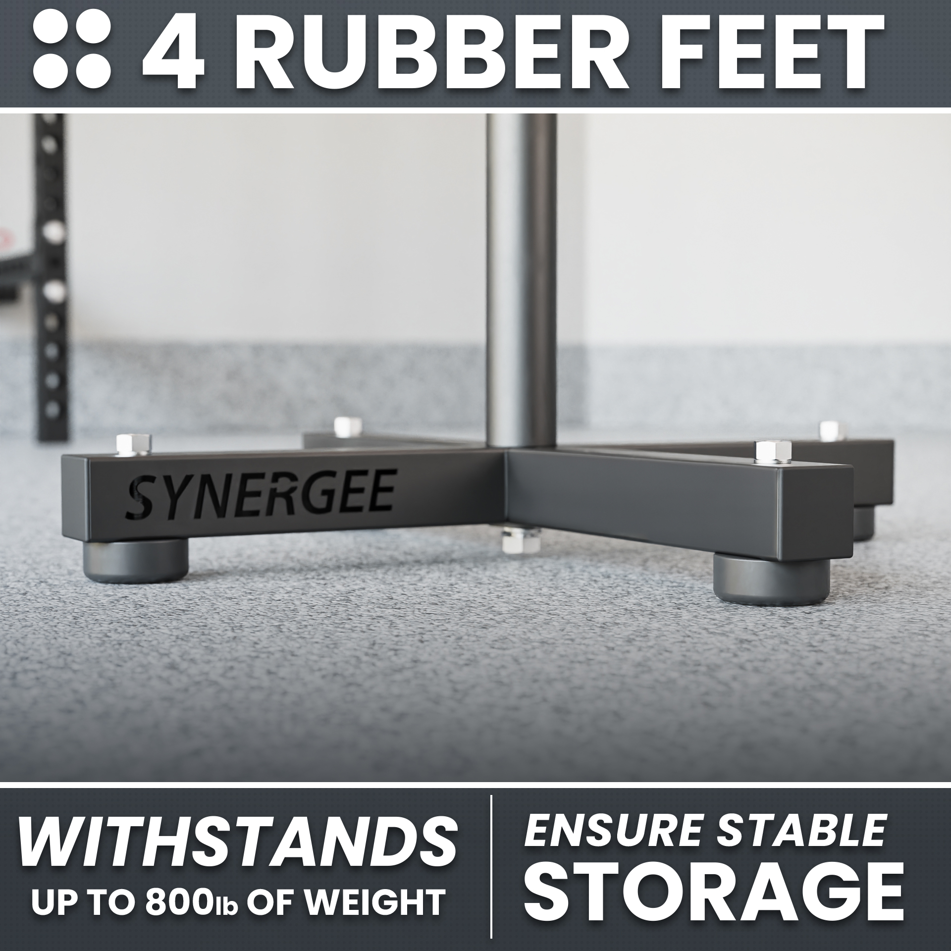 Support Pour Plaques De Poids De Musculation – Organisateur Rack à Squat, Acier, 30x48 Cm Ou 25x25 Cm - 8