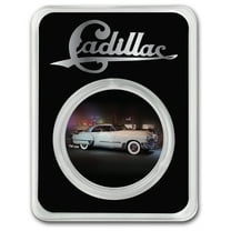 Cadillac Coupe DeVille (1949) Colorized 1 oz Silver w/ TEP
