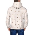 thumbnail image 5 of Zip Up Hoodies for Men - bees daisies checkered cute Long Sleeve Comfrt Men'S Fashion Hoodies & Sweatshirts, Jackets for Men Hoodies Pullover Clothing Clothes with Pouch, 5 of 5