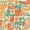 Orange Green, variant on Homewish Vintage Daisy Floral 7-Piece Twin Bedding,Boho Geometric Art Bedding Comforter Set,White Blue,Light Gray Reversible