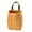 Khaki, variant on Aonity Wooden Woven Wall Basket, Hanging Wicker Basket Hand Woven Wood Storage Basket Portable Wall Hanging Flower Basket Organizer Vegetable Rattan Box Home Decoration Height