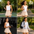 thumbnail image 3 of RBX Girls' Active Skirt - 2 Pack Pleated Athletic Performance Scooter Skort (7-16), 3 of 7