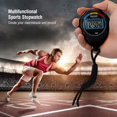 thumbnail image 3 of Digital Sports Stopwatch,Professional Sports Timer Digital Watch Electronic Chronograph Timer  for Racing Running Swimming, 3 of 7