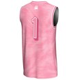 thumbnail image 3 of Youth GameDay Greats #1 Pink Montana Grizzlies Lightweight Basketball Fashion Jersey, 3 of 4
