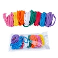 thumbnail image 2 of Newtall 96pcs Loom Potholder Loops Weaving Craft Loops with Multiple Colors for DIY Crafts Kids Adult, 2 of 10