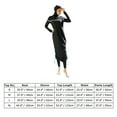 thumbnail image 4 of IBTOM CASTLE Muslim Swimsuits for Women Modest Islamic Arabic Swimwear Burkini Full Cover Hijab Top Pants Swimming Cap Bathing Suits M Black + White, 4 of 8