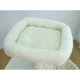 thumbnail image 6 of Vibrant Life Medium 4-Level 35" Cat Tree with Condo and Hammock, Beige, 6 of 10