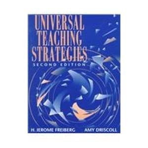 Pre-Owned Universal Teaching Strategies (Paperback) 0205167225 9780205167227