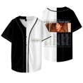 thumbnail image 1 of Kevin Kaarl Logo Veste de Baseball Tee Ultra Sodade Tour Merch Unisexe Col en V Manches Courtes T-Shirts, 1 of 6