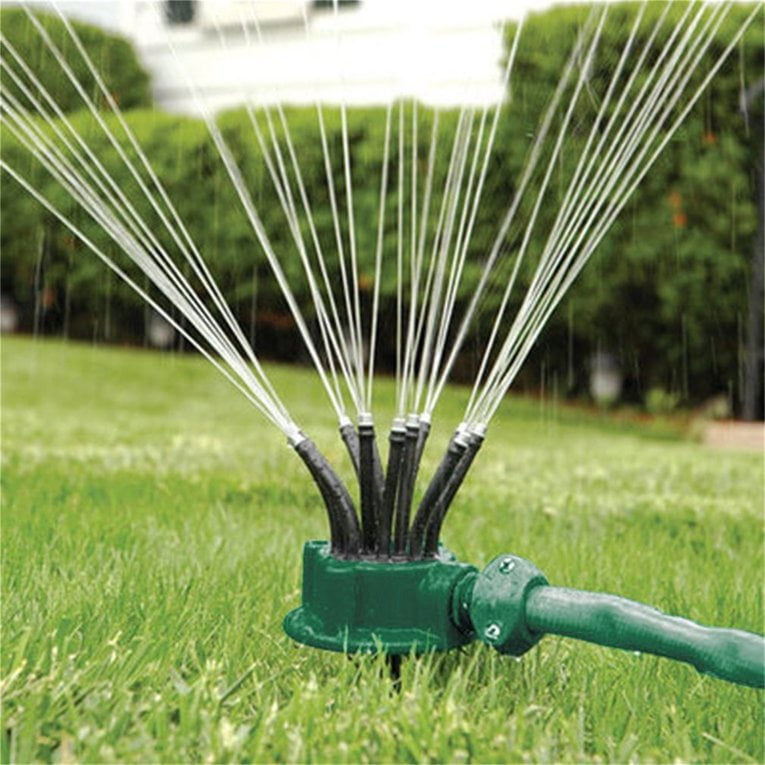 Rotating Sprinkler Noodle Head Water Sprinkler Garden Watering Sprinkler by