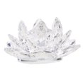 thumbnail image 1 of Pisapapeles de Cristal Zulema Flor 4 Pulgadas Transparente, 1 of 5