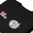 thumbnail image 4 of Iron Maiden - Logo Flag Unisex T-Shirt - Black - Small, 4 of 7