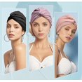 thumbnail image 2 of Long Hair Swimming Cap Ladies Pleated Swimming Hat Adult Elastic Swim Caps Bathing Caps for Women, 2 of 4