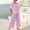 Pink women summer shorts set a1, variant on Cagogo Women's 2 Piece Outfit Set Casual Round Neck Short Sleeve Tshirt Wide Leg Pants Matching Lounge Sets Tracksuits Loungewear Travel Airport Outfit Clothes, Navy S